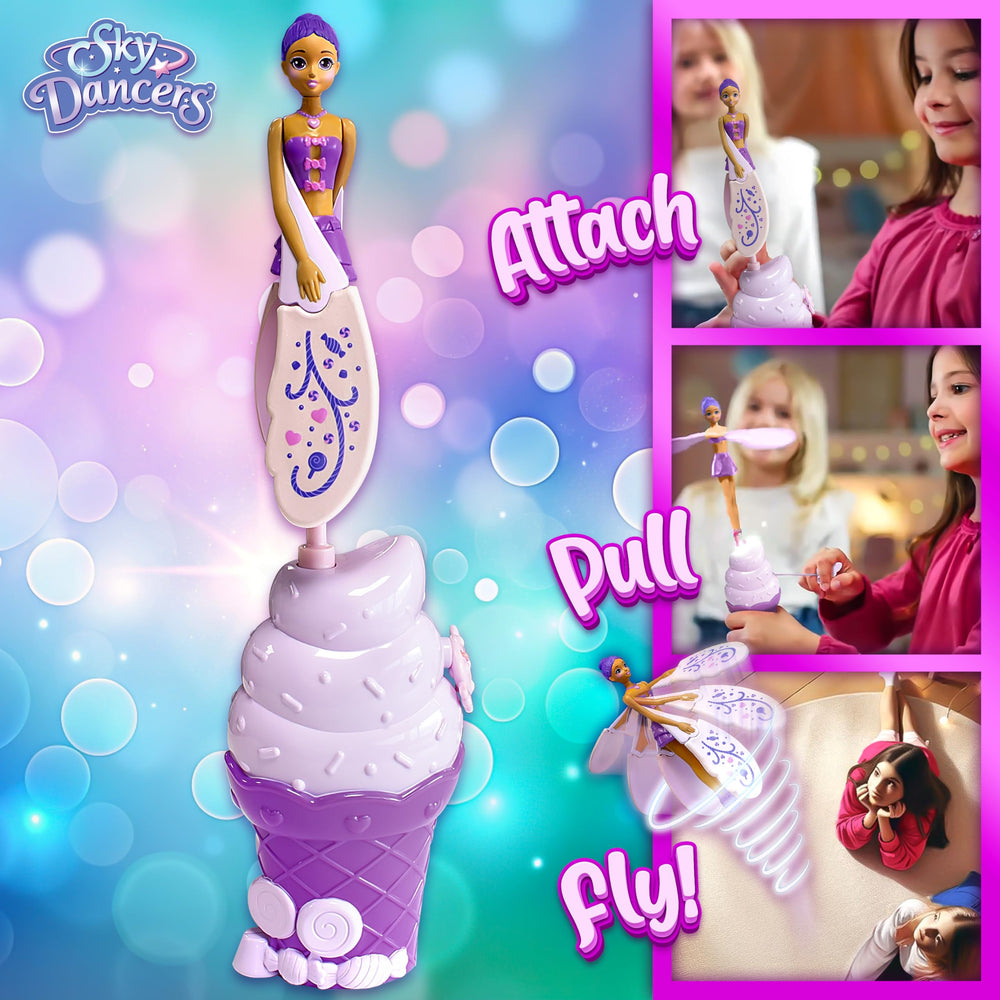 Sky Dancers Purple Licious makes a nostalgic gift that sparks imagination.