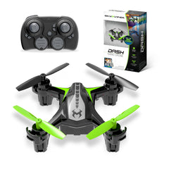 Sky Viper Dash Nano in flight delivering precise indoor control.