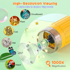 SKYBASIC HD lens with 8 LEDs for bright observation in any scene
