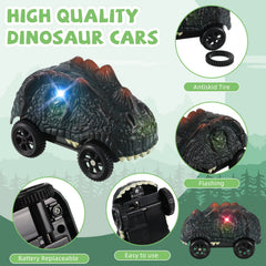 Skylety battery-powered dino car requires one AA battery