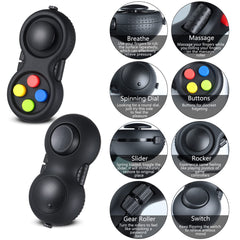 Skylety cam fidget pad pocket-size design fits bags for discreet use.