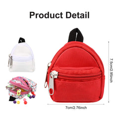 Skylety backpacks complete outfits, adding vitality to dolls during imaginative play