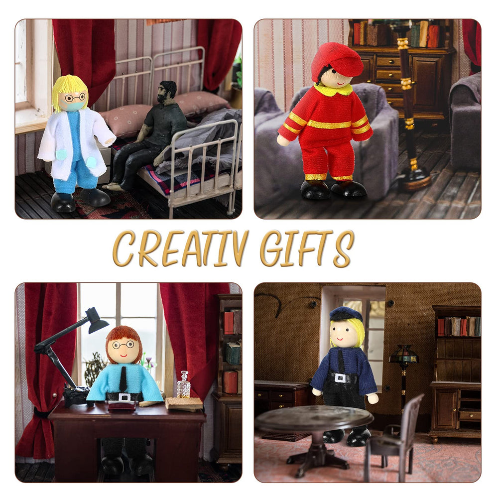 Skylety wooden pilot figure enables travel and adventure storytelling.