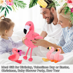 Skylety machine washable flamingo plush stays soft after washing