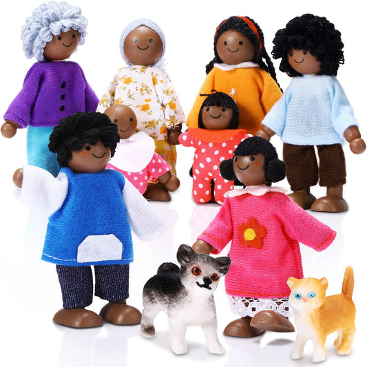 Skylety grandma doll in soft clothing ready for storytelling and imaginative play