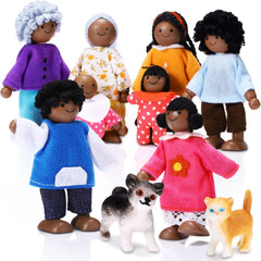 Skylety grandma doll in soft clothing ready for storytelling and imaginative play