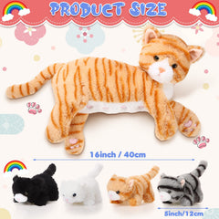 Skylety baby kittens five inches each with magnets for gentle bonding near mom.