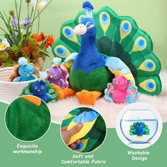 Skylety 4 babies inside belly plush for imaginative play scenarios