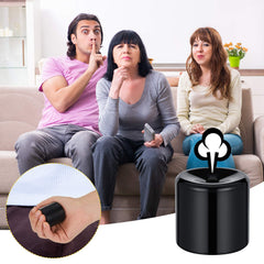 Skylety pooter fart machines in hand demonstrate usage and fun