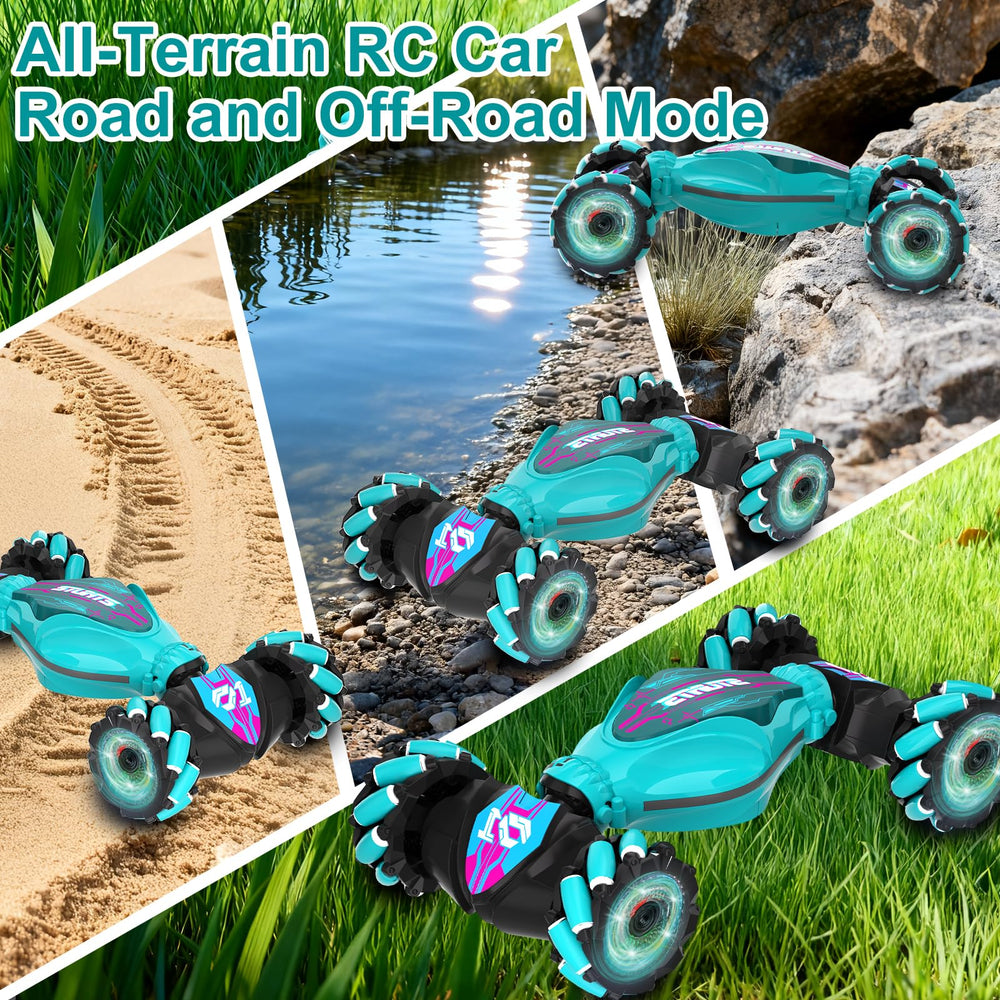 SkyNexus dual-battery RC car with USB charging for longer play.
