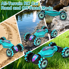 SkyNexus dual-battery RC car with USB charging for longer play.