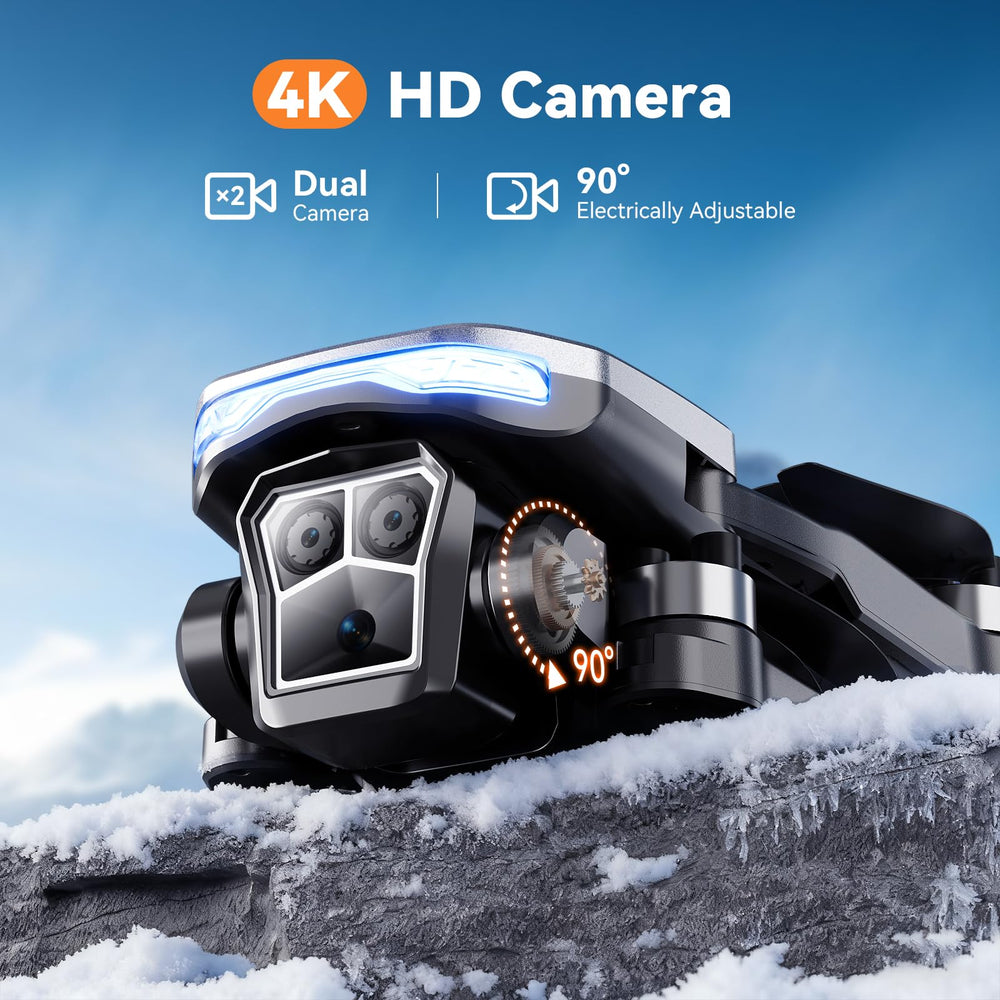 Skyvoyant drone designed for beginners with foldable, travel-friendly form.