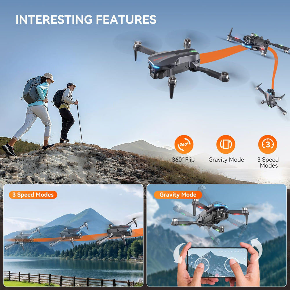 Skyvoyant gesture selfie mode captures hands-free photos