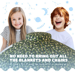 Skywin jumbo secret base invites cozy family fun and storytelling.