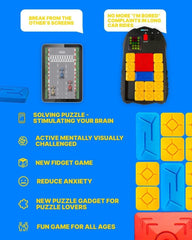 Skywin Klotski Supper Slide level selection offers seven difficulty levels.