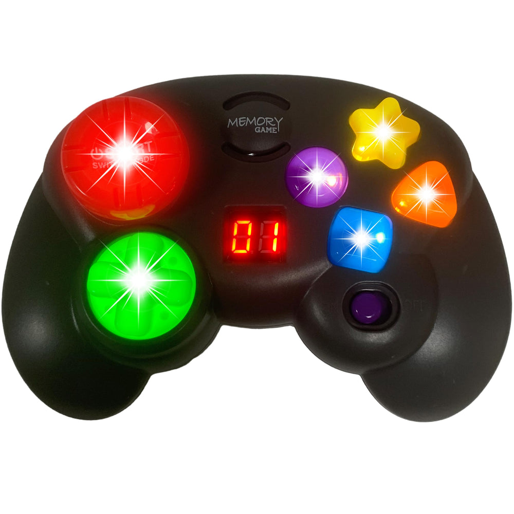 Skywin Light Up Memory Controller front view highlights color sequencing for active learning.