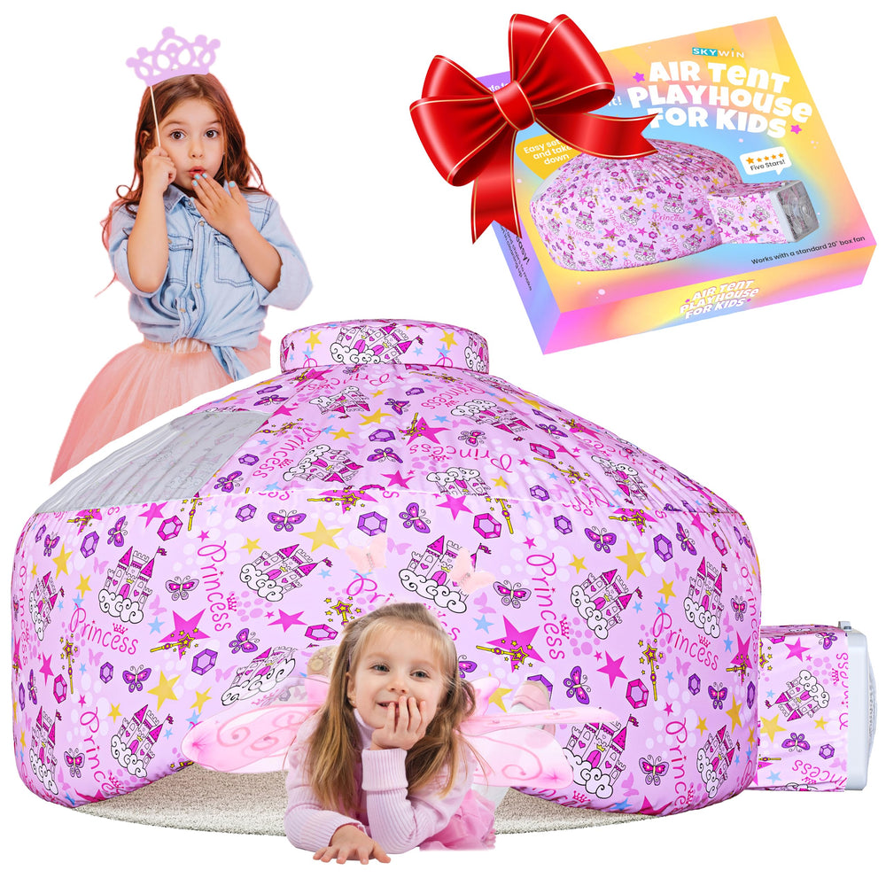 Skywin Princess Palace with castle design for imaginative play and cozy pretend adventures.