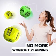 Skywin TidyFriend gift-ready yellow dice for fitness lovers and teens.