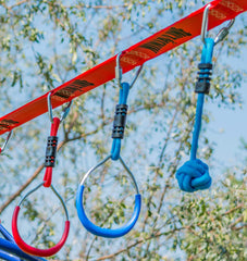Slackers NinjaLine 36' Intro Kit slackline for balance practice.