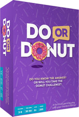 Slapburger Do or Donut card game pack on a table, ideal for quick family game nights