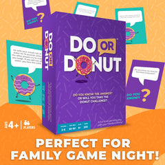 Slapburger Do or Donut couples-night scene showing easy, engaging play for two or groups