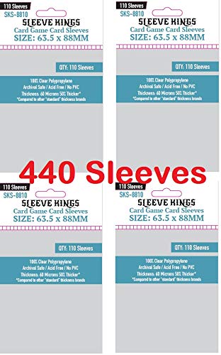 Sleeve Kings front-view card sleeve for durable, glare-free protection