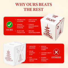 Inside panda design adds playful charm while safeguarding your collection.