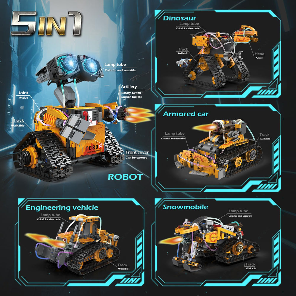 SliBoeyX dinosaur model with programmable movement ideas.