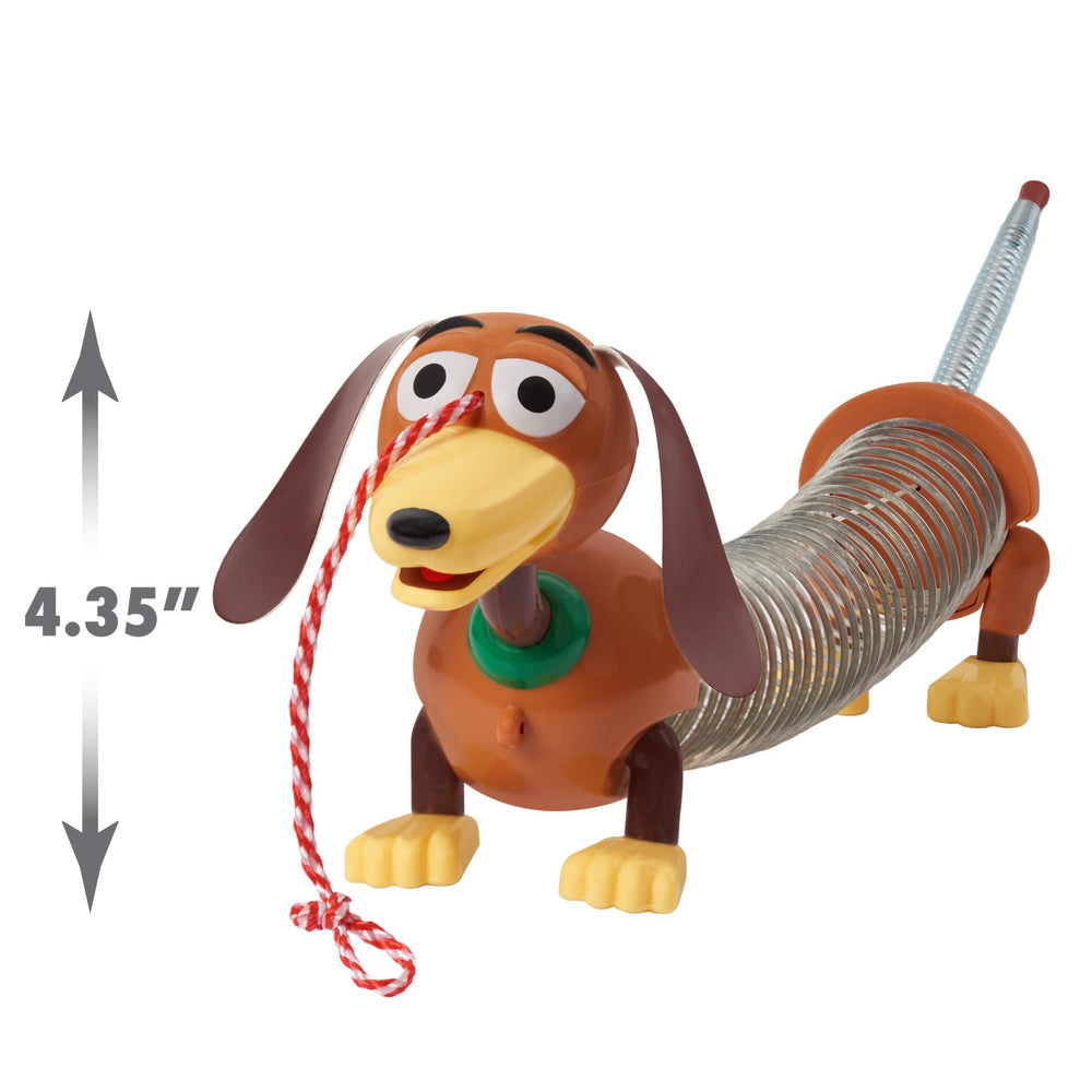 Slinky Dog Jr coiled body detail supports easy gripping during play.
