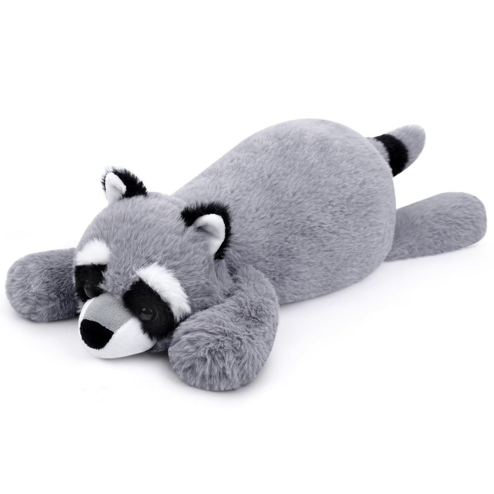 Slojkardon Raccoon Plush 23in weighted cuddle companion for calm nights.