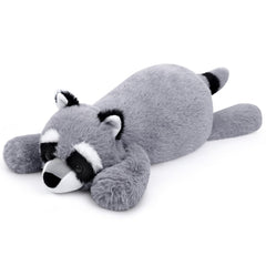 Slojkardon Raccoon Plush 23in weighted cuddle companion for calm nights.