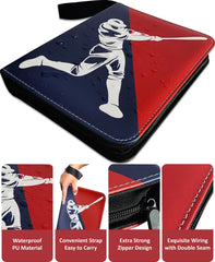 Slonser baseball card storage box offering safe, portable housing for collection.