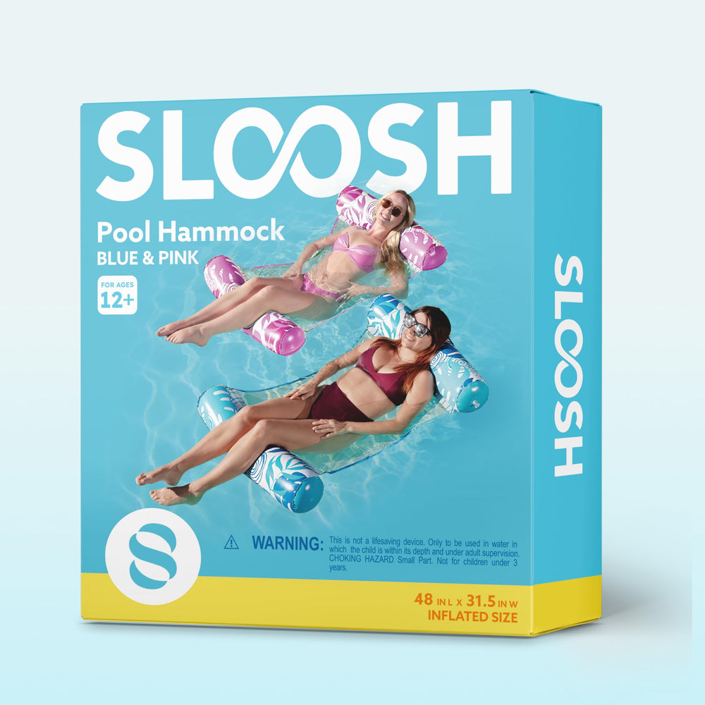 Sloosh pool float for adults delivers stable support during water activities.