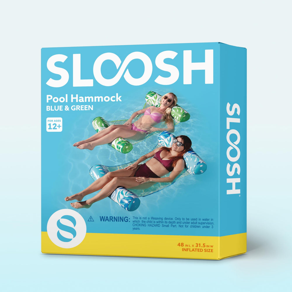 Sloosh portable storage-friendly set to pack for beach and travel