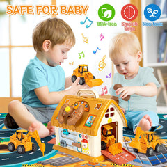 SLTBEH interactive gear and clock encourage sequencing and fine motor practice.