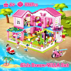 Sluban Garden Villa Friends lush garden and outdoor seating for creative scenes.