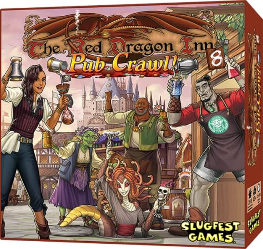Slugfest Games Red Dragon Inn 8 introduces five new characters for dynamic tavern nights.