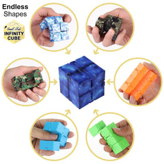 Small Fish Infinity Cube Toy portable-pack image highlights compact hand-held gadget