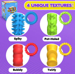 Small Fish sensory bracelet green texture offers durable fidget fun