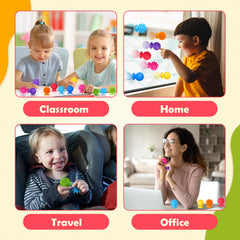 Small Fish gift-pack of colorful sensory fidget toys for rewards