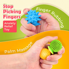 Small Fish pocket-size collection of textured fidget cups for on-the-go relief
