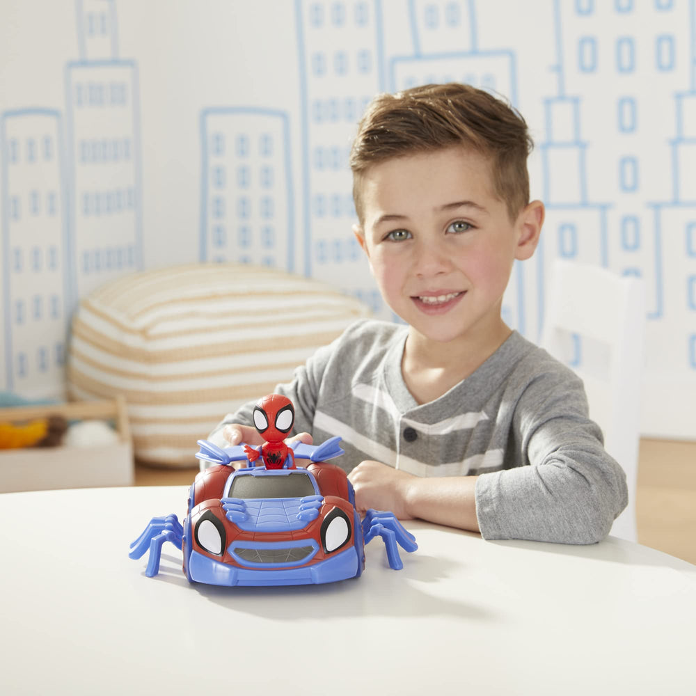 Small-hands friendly toy design fits preschoolers grabbing.