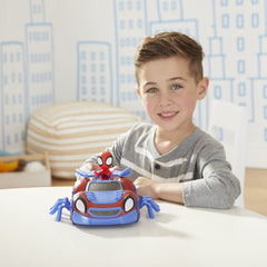 Small-hands friendly toy design fits preschoolers grabbing.