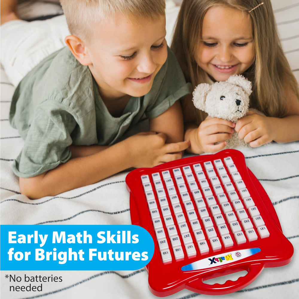 Small World Toys Multiplication Machine kid-friendly push keys spark early math curiosity.