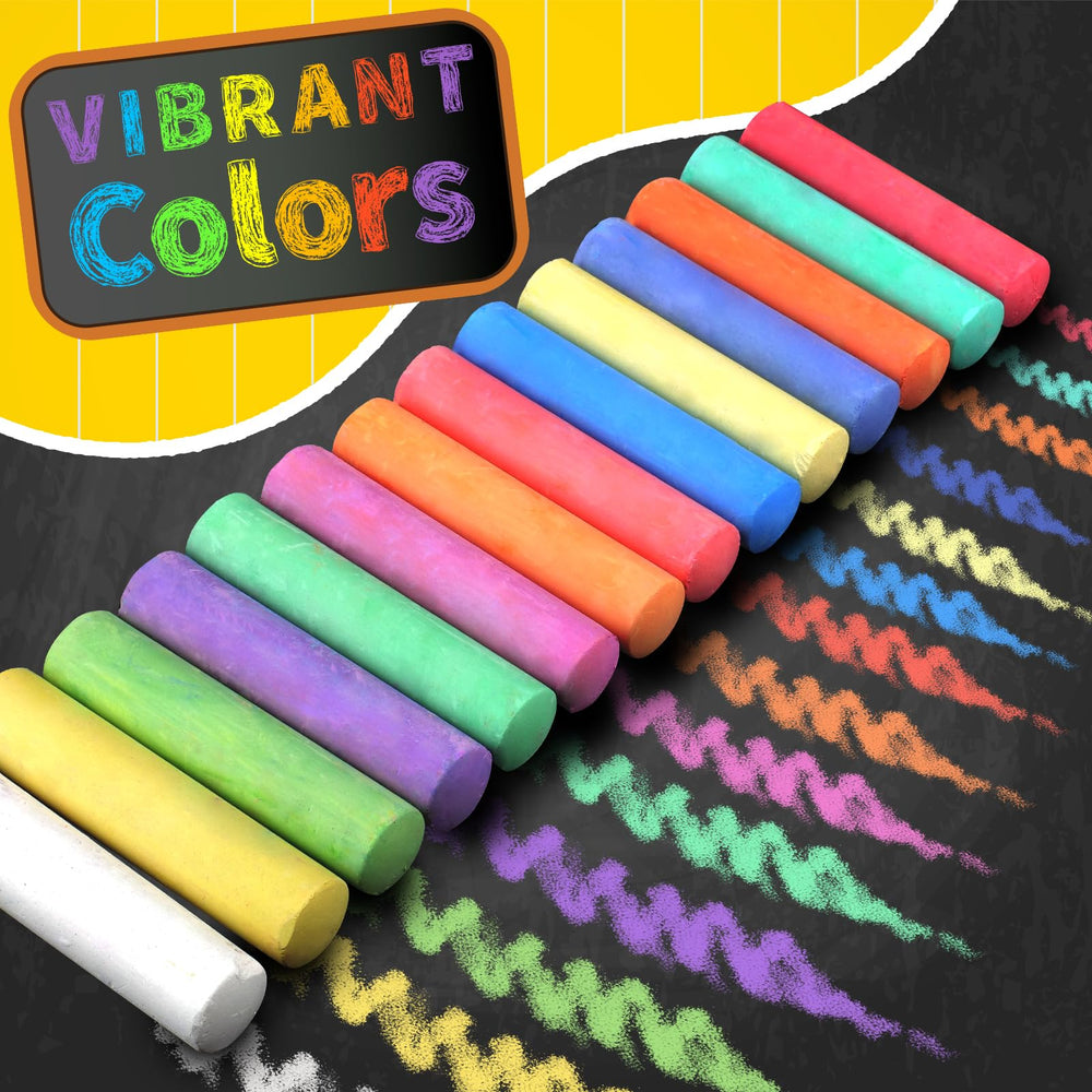 Small Fish party favors and summer camps chalk set for creative activities.