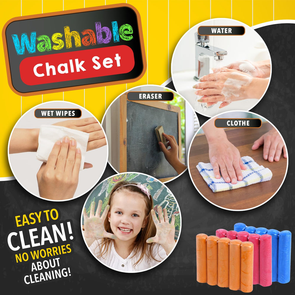 Small Fish sidewalk chalk for outdoor playgrounds and yard art projects.