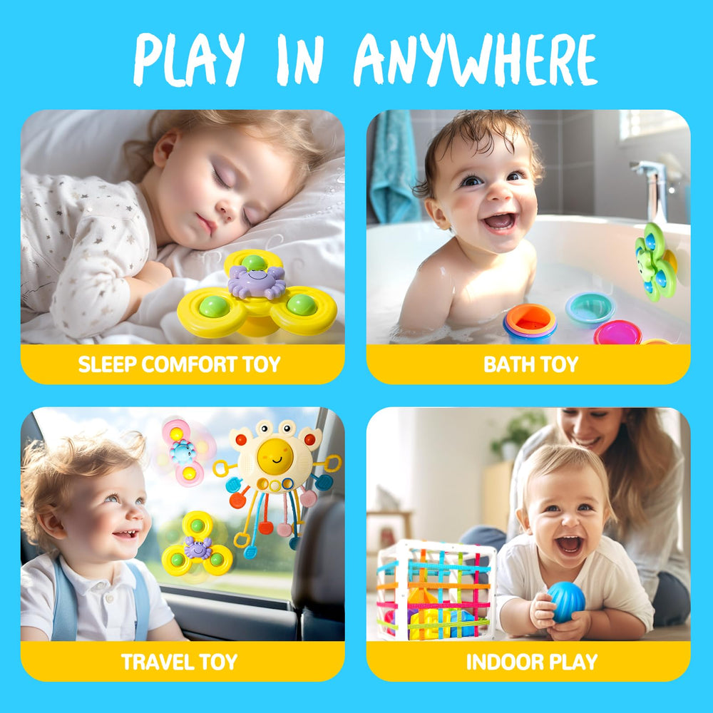 Smallzi blocks show animals, fruits, and numerals to spark curiosity