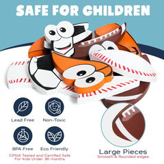 Smart and Sporty basketball puzzle encourages imaginative play and coordination