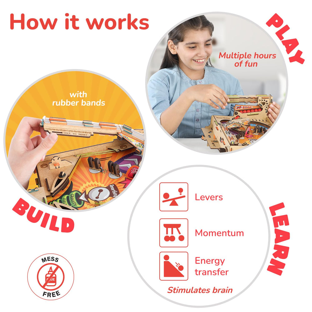 Smartivity Pinball Machine makes a thoughtful birthday gift that fosters curiosity.