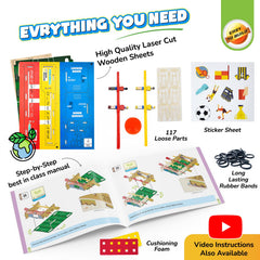 Smartivity Foosball Table supports STEM learning through hands-on play and problem-solving.